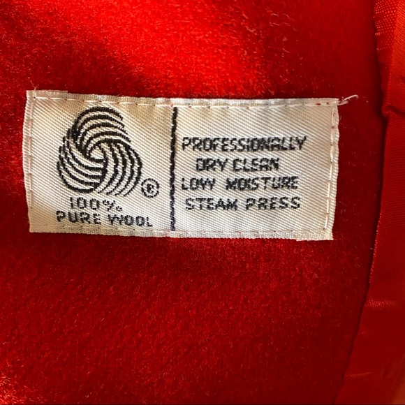 Vintage Red Stylish Blazer Size US 12 - Picture 10 of 12